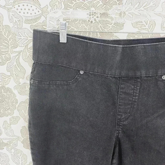 LOGO by Lori Goldstein Pull on Legging/ Jegging Crop Pants Women's 16P - Picture 5 of 9